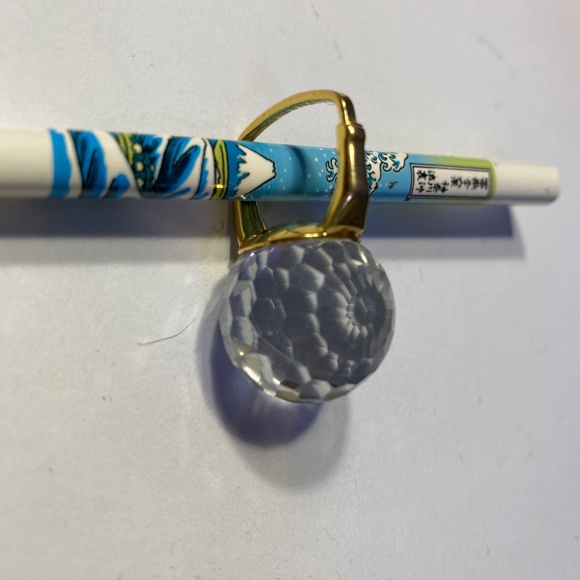 Vintage Vendome Prism Crystal Ball Ring Adjustable Pat 2961855 - Picture 10 of 12